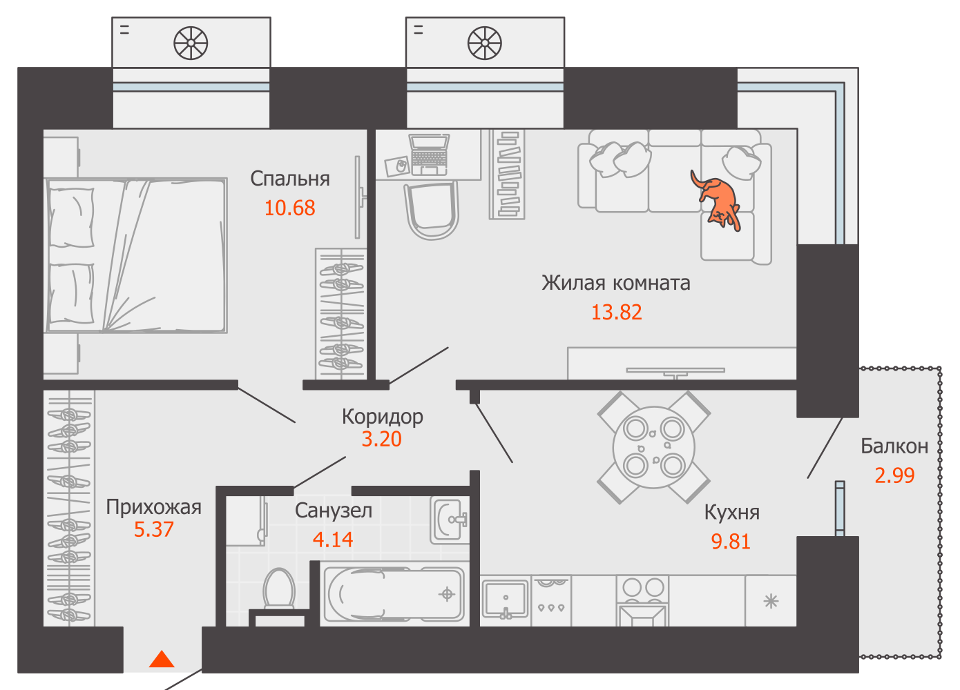 47.92 м², 2-комн.
9 224 600 ₽
3 кв. 2028